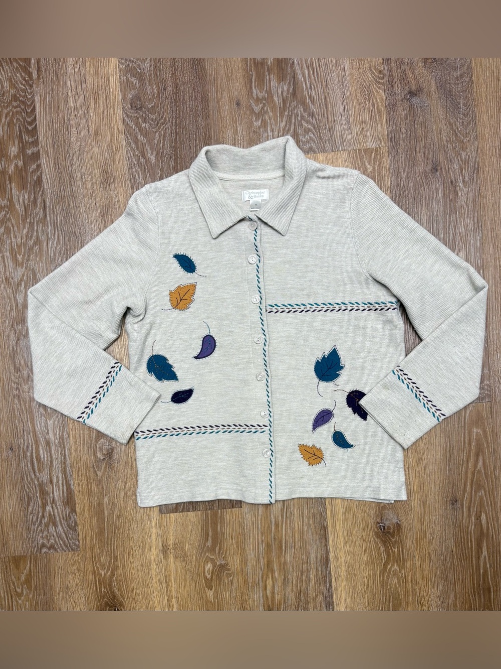 Christopher & Banks Neutral Beige Knit Top
